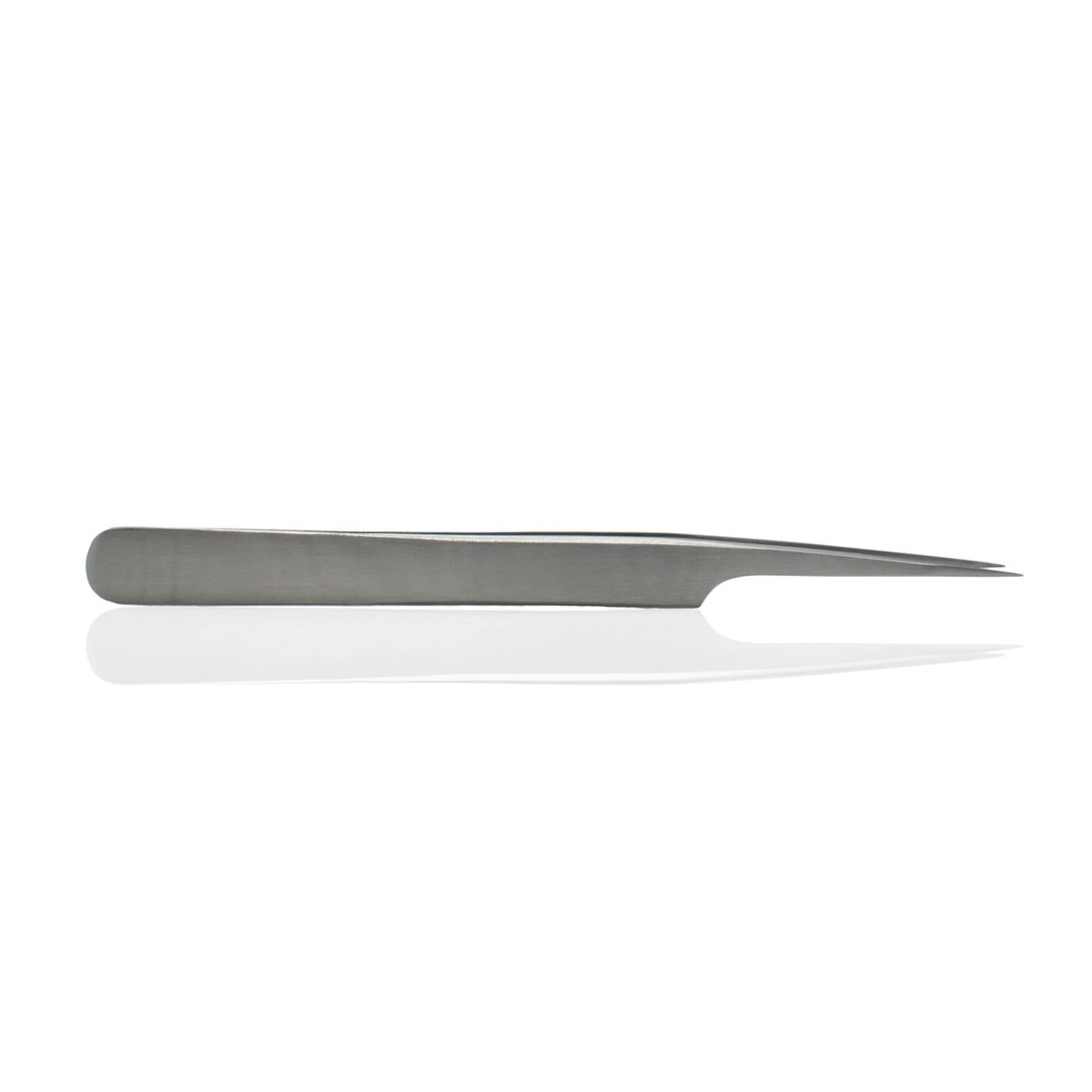 Curved Handle Straight Tip Tweezer